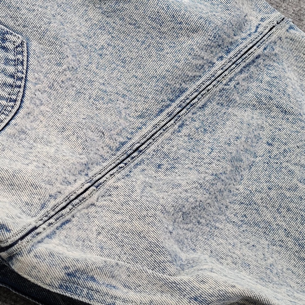 Vintage Pepsi Jeans Womens 13 30x30 Acid Wash Tapered Denim Pants USA 80/90s - Picture 7 of 14